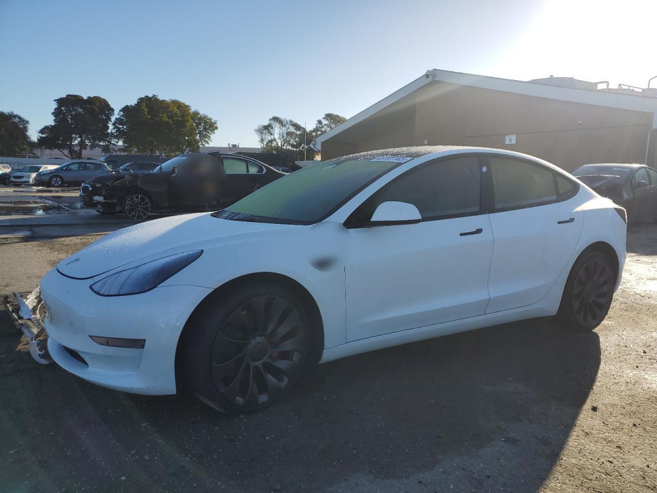 2022 TESLA MODEL 3  VIN:5YJ3E1ECXNF346718