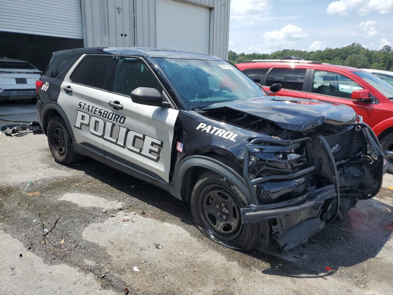 2022 FORD EXPLORER POLICE INTERCEPTOR VIN:1FM5K8AB5NGA27347