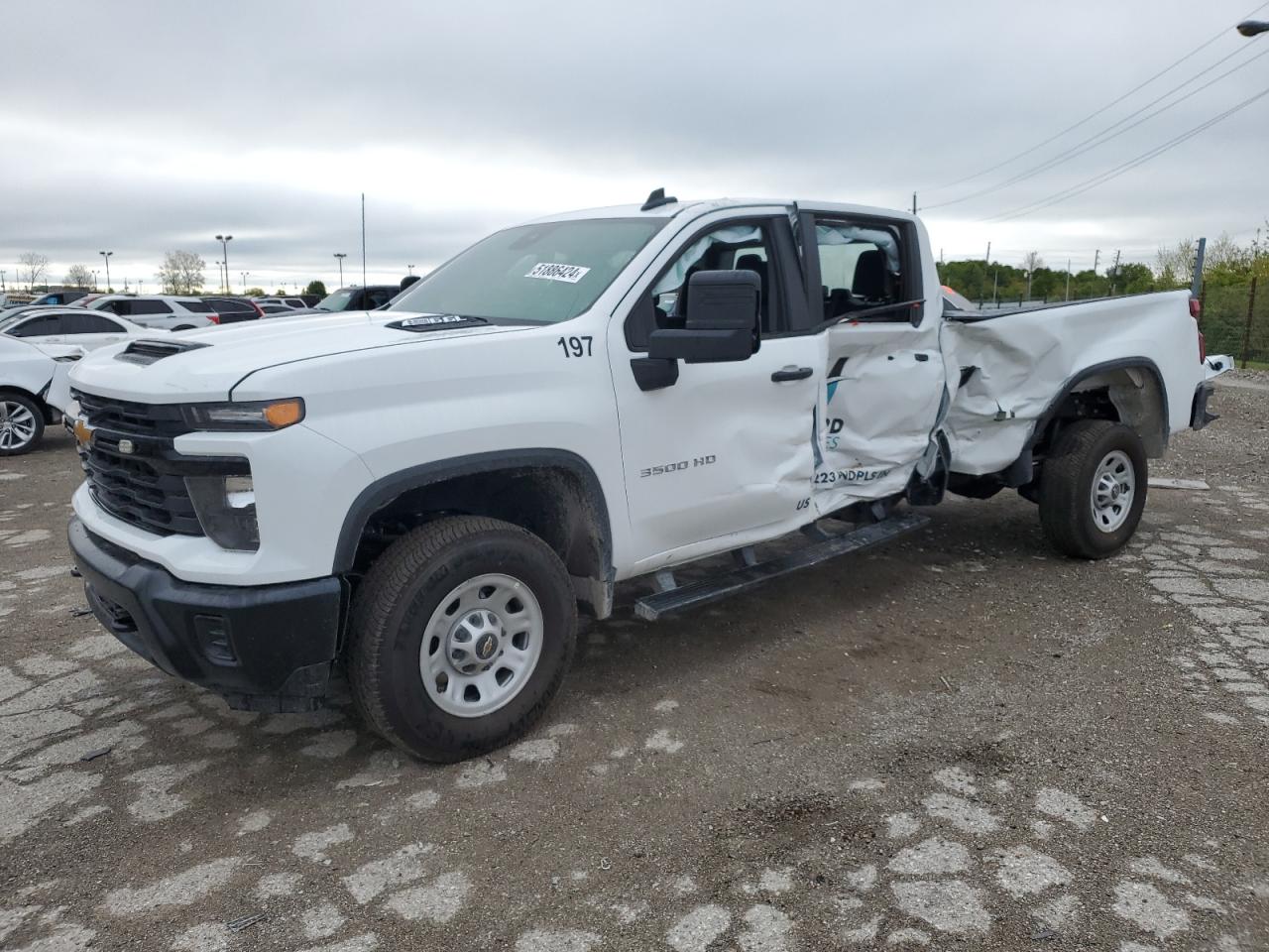 2024 CHEVROLET SILVERADO C3500 VIN:1GC4WRE75RF353418