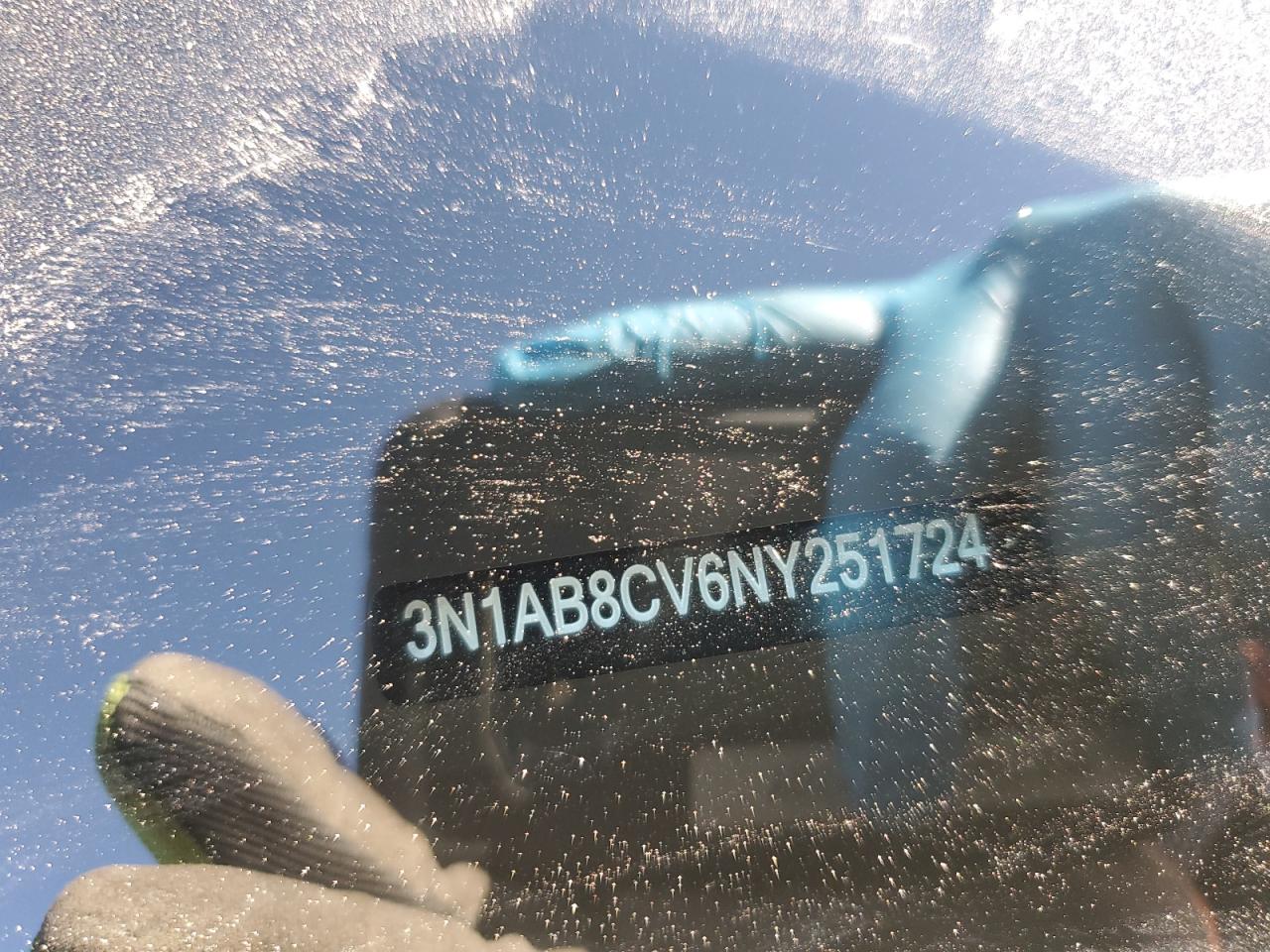 2022 NISSAN SENTRA SV VIN:3N1AB8CV6NY251724