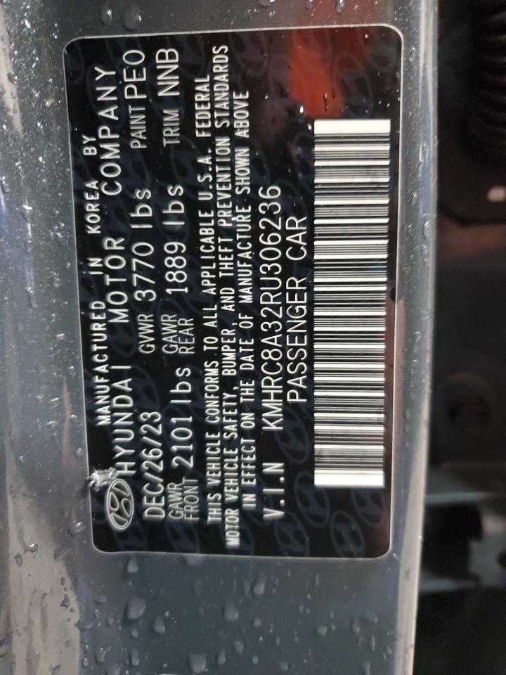 2024 HYUNDAI VENUE SEL VIN:KMHRC8A32RU306236