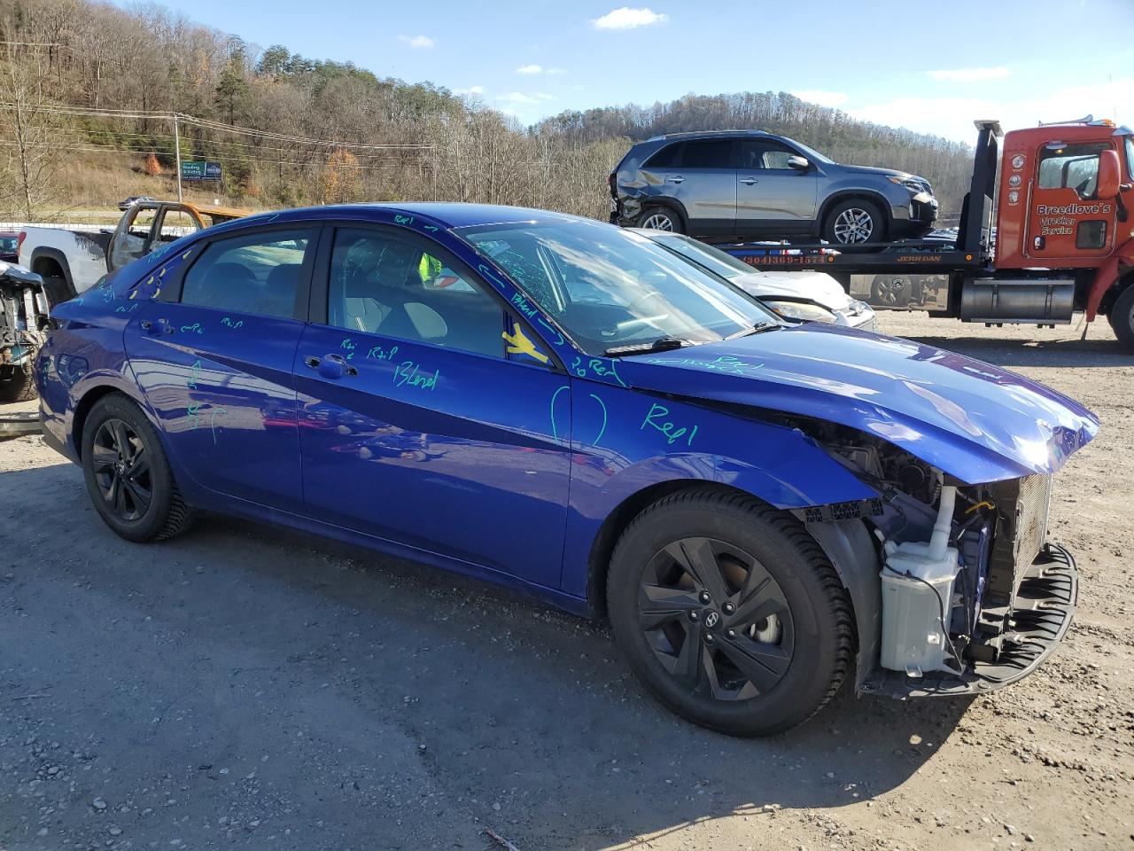 2023 HYUNDAI ELANTRA SEL VIN:KMHLM4AG2PU372541