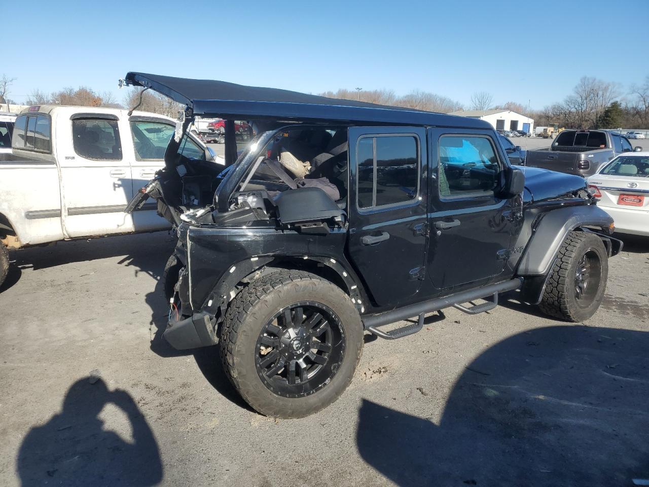 2022 JEEP WRANGLER UNLIMITED SPORT VIN:1C4HJXDG6NW144897