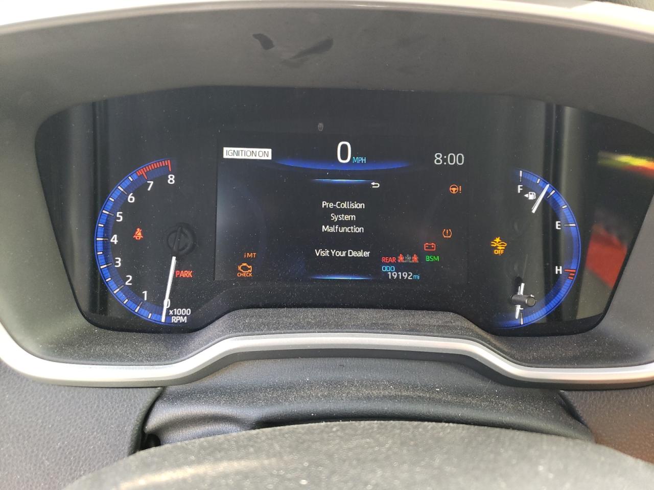 2022 TOYOTA COROLLA XSE VIN:JTNA4MBE4N3184384