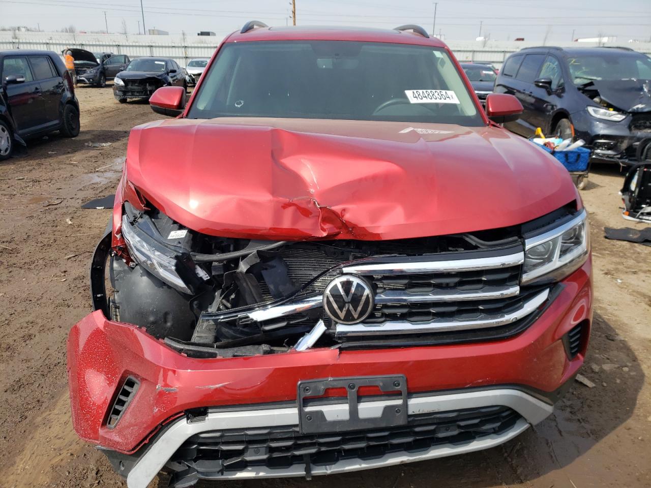 2022 VOLKSWAGEN ATLAS SE VIN:1V2KP2CA5NC516573