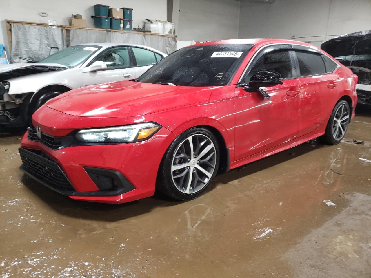 2022 HONDA CIVIC TOURING VIN:2HGFE1F97NH314837