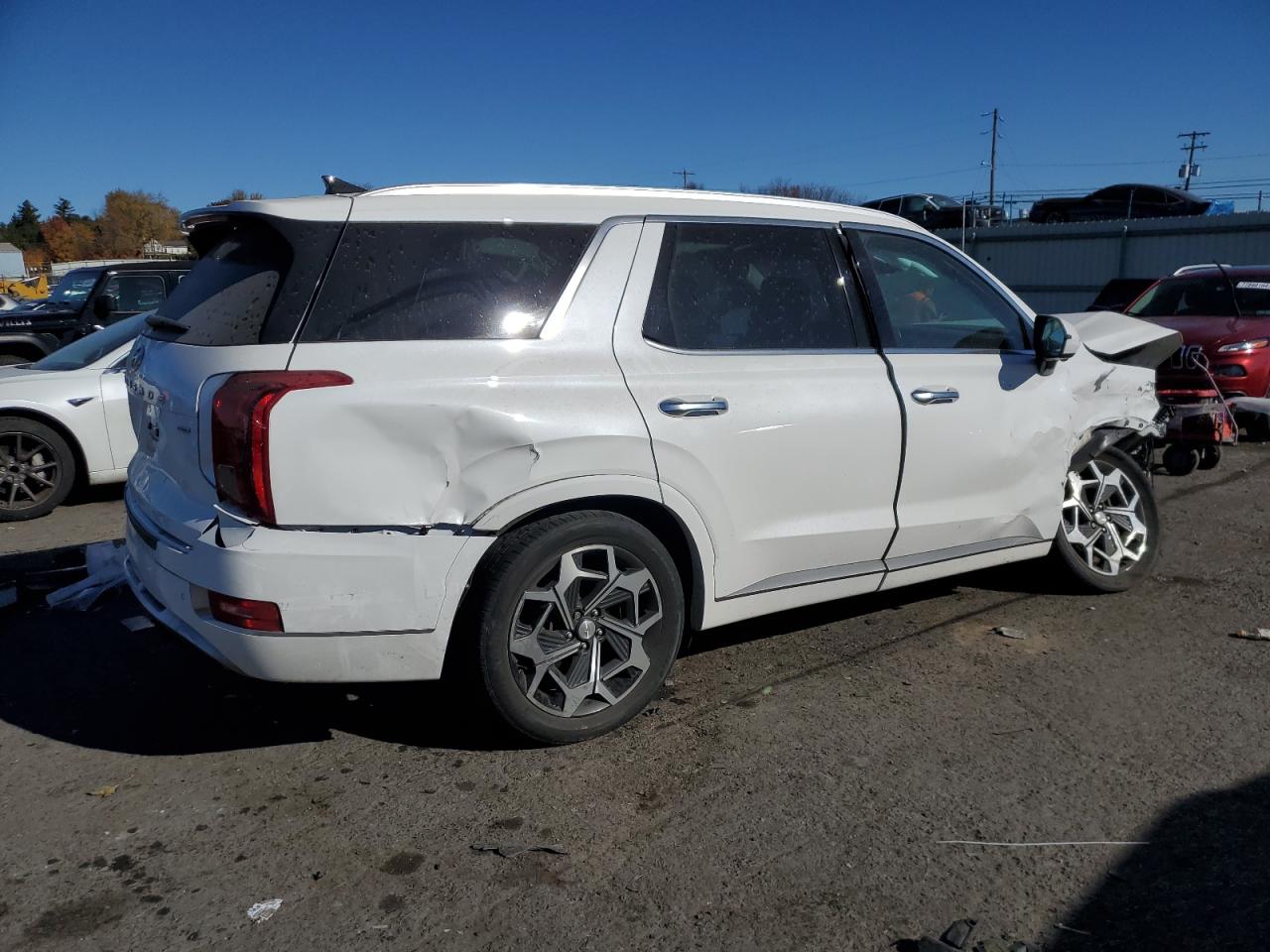 2022 HYUNDAI PALISADE CALLIGRAPHY VIN:KM8R7DHE5NU345160