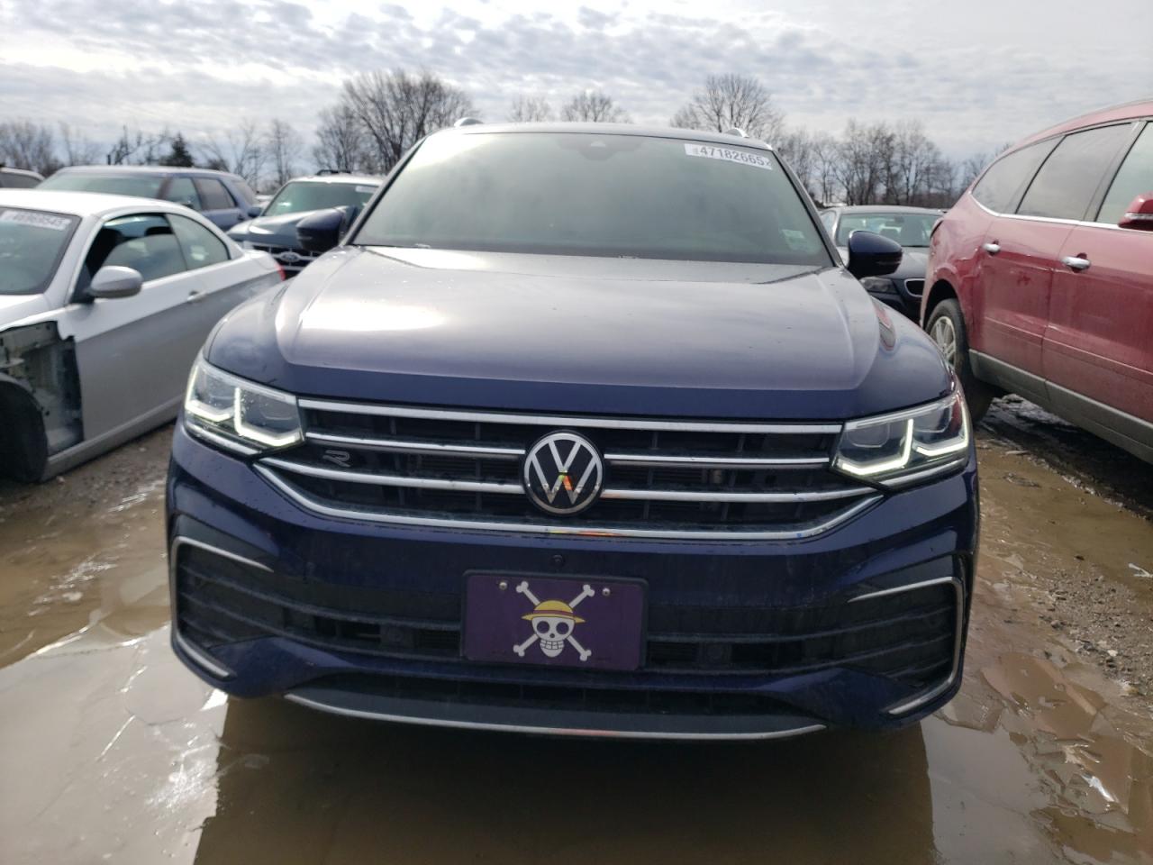 2022 VOLKSWAGEN TIGUAN SEL R-LINE VIN:3VV4B7AX1NM068989