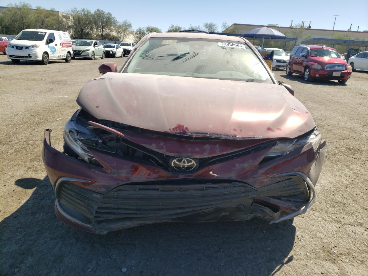 2022 TOYOTA CAMRY LE VIN:4T1R11AK1NU070449