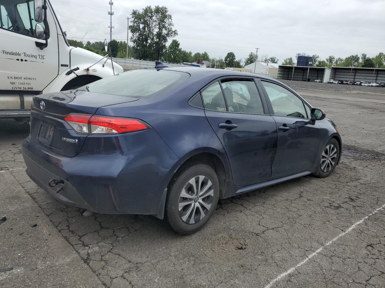2022 TOYOTA COROLLA LE VIN:JTDEAMDE8NJ053806