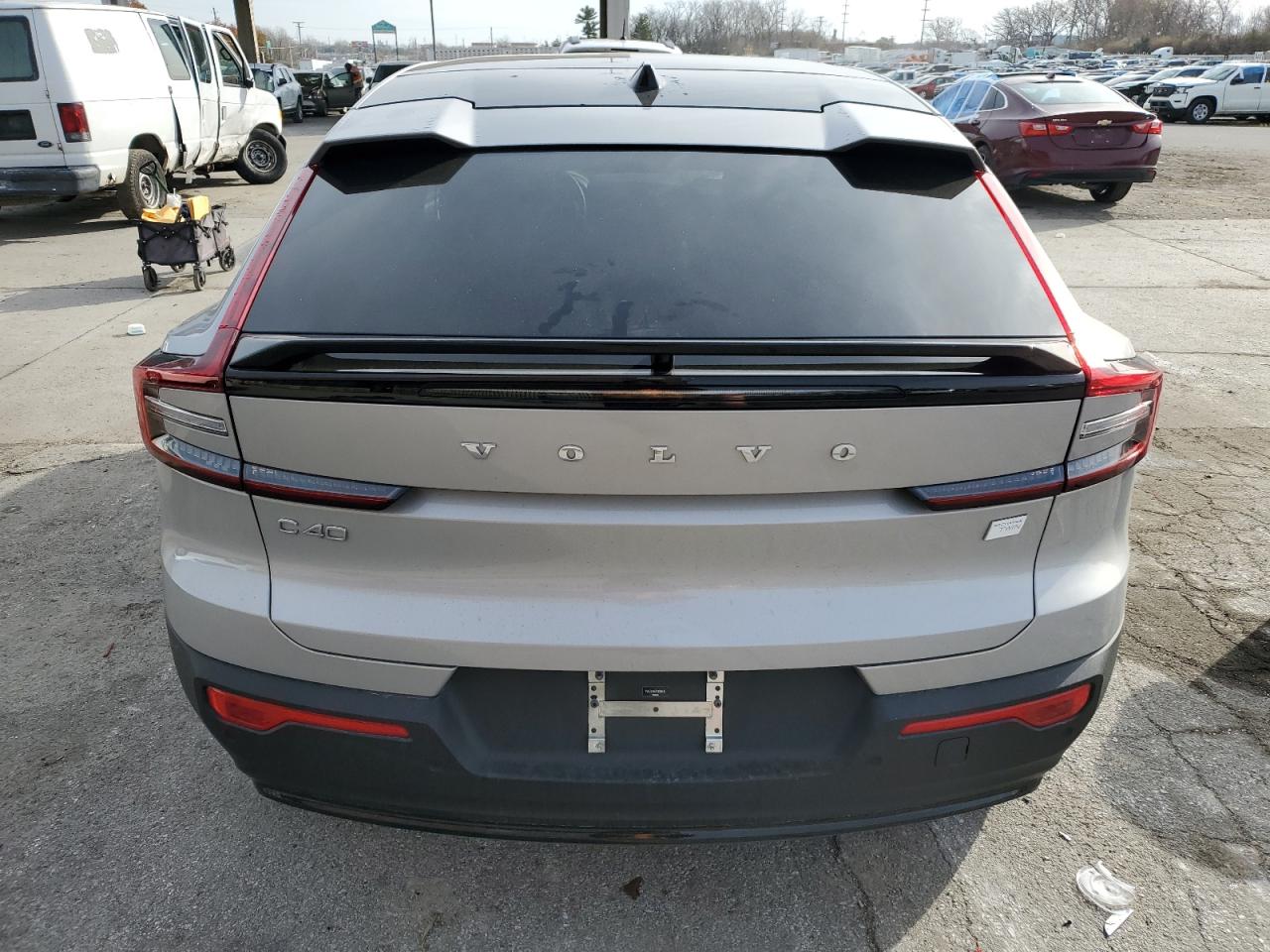 2023 VOLVO C40 RECHARGE ULTIMATE VIN:YV4ED3GM7P2040835