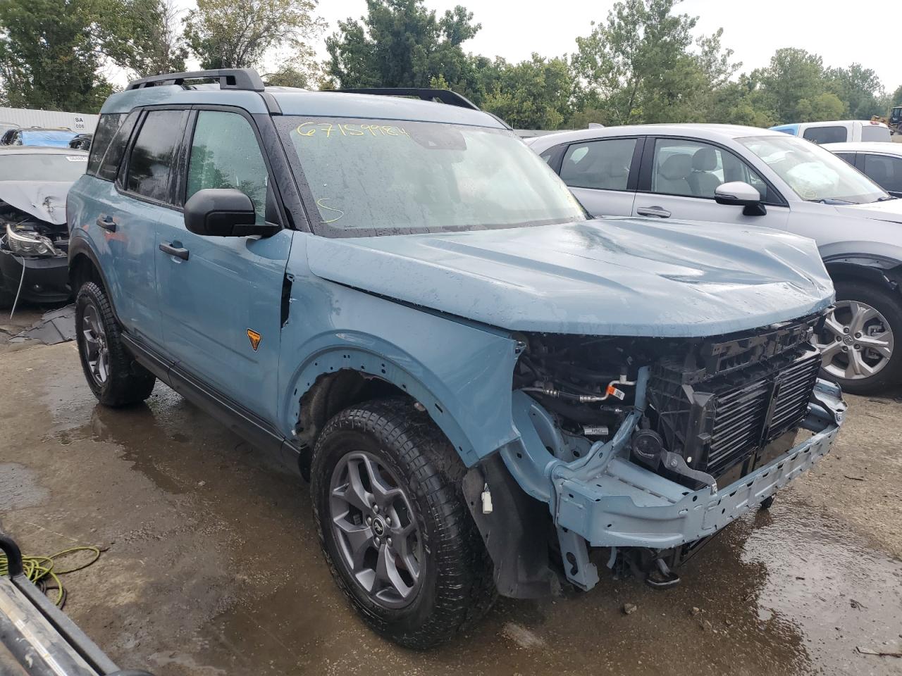 2023 FORD BRONCO SPORT BADLANDS VIN:3FMCR9D98PRE38092