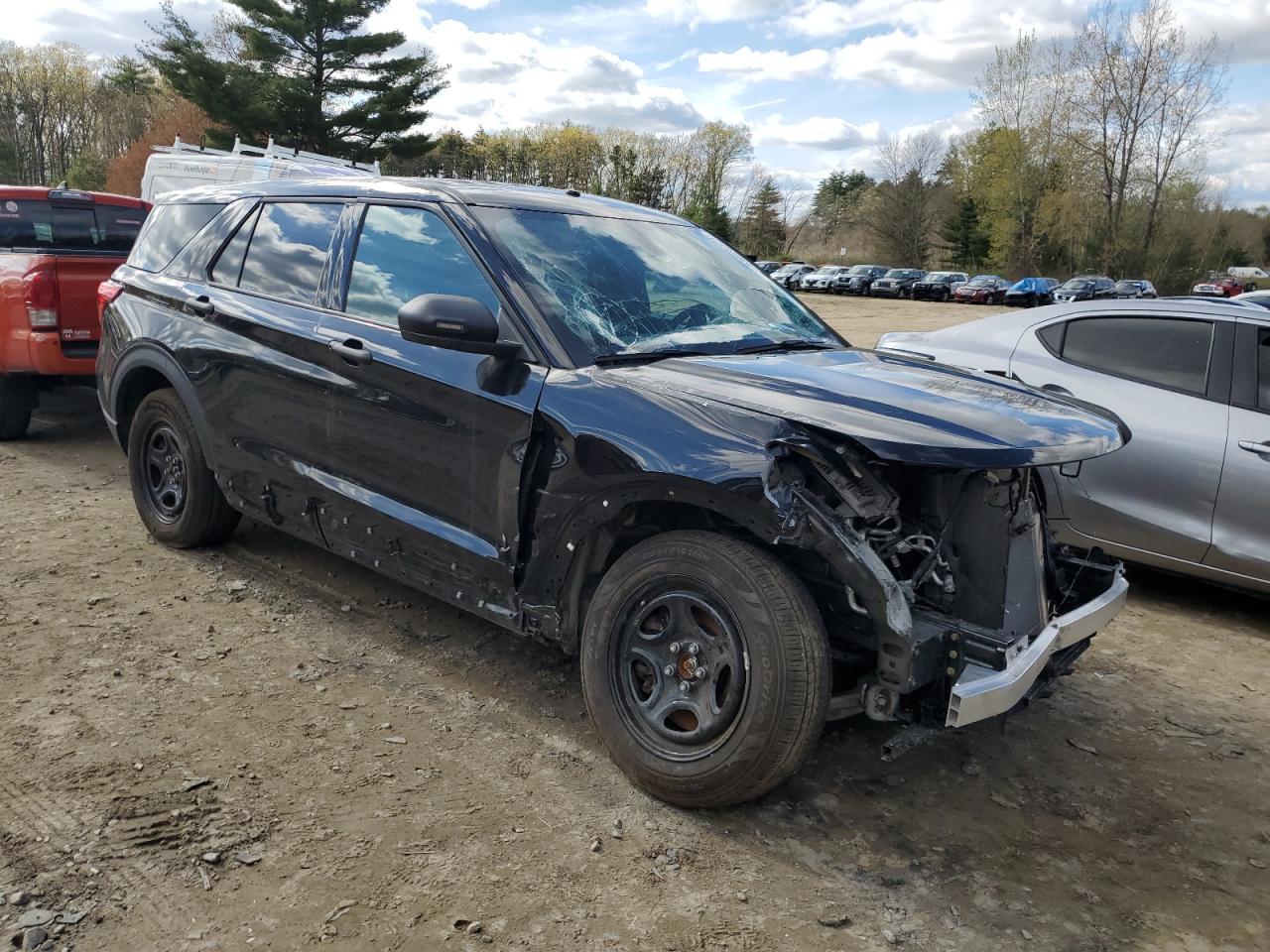 2022 FORD EXPLORER POLICE INTERCEPTOR VIN:1FM5K8AB4NGC22596