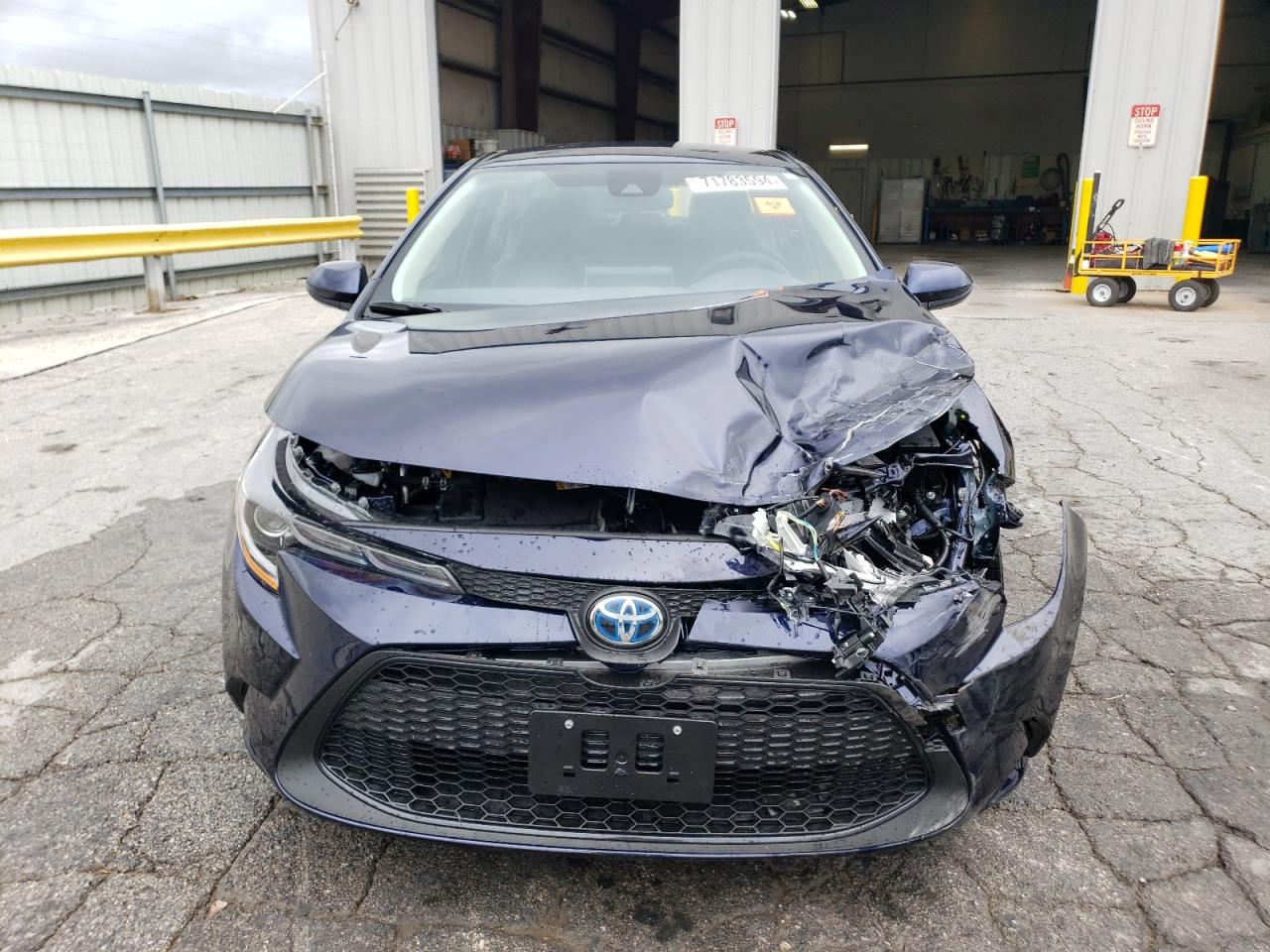 2022 TOYOTA COROLLA LE VIN:JTDEAMDE9NJ060845