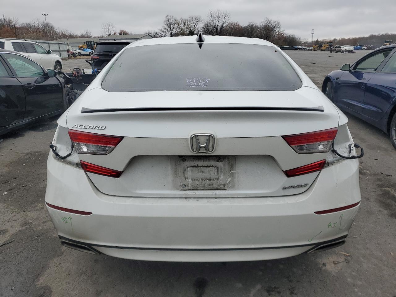 2022 HONDA ACCORD SPORT VIN:1HGCV1F38NA124347