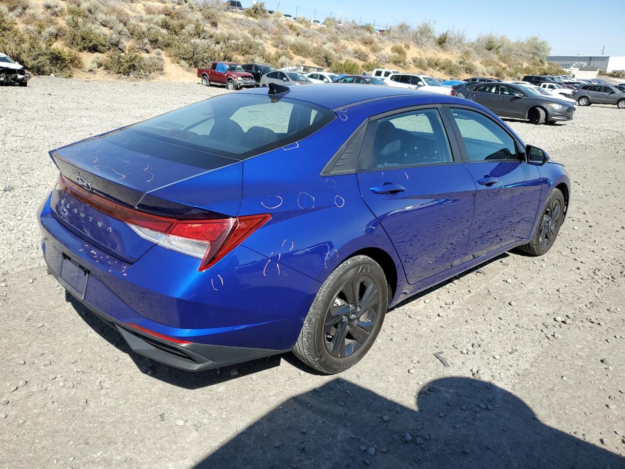 2022 HYUNDAI ELANTRA SEL VIN:KMHLM4AG0NU361356