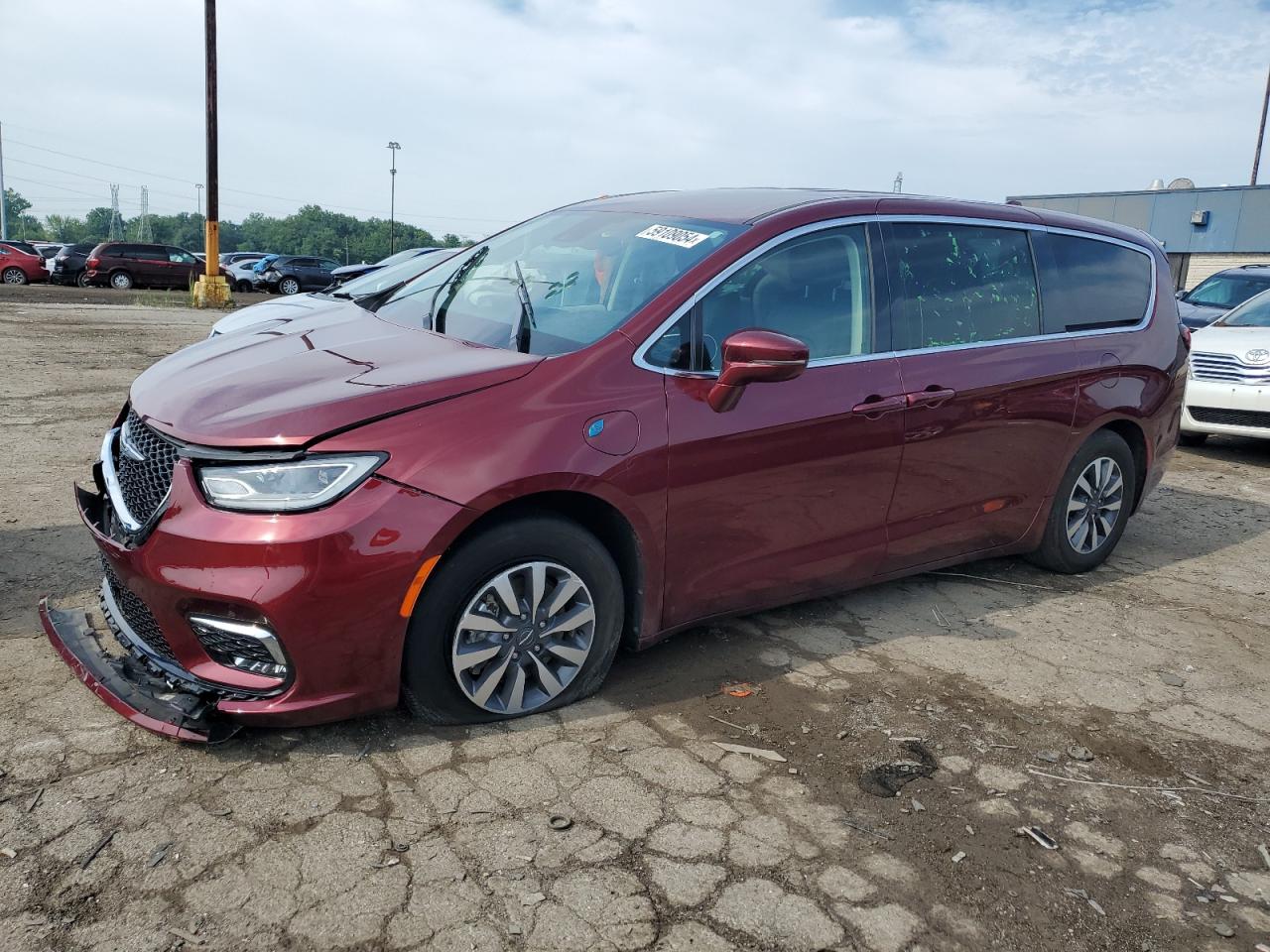 2022 CHRYSLER PACIFICA HYBRID TOURING L VIN:2C4RC1L71NR105639