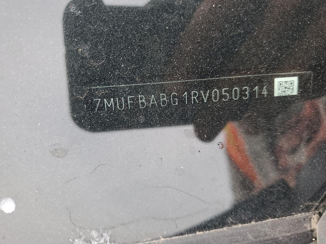 2024 TOYOTA COROLLA CROSS SE VIN:7MUFBABG1RV050314