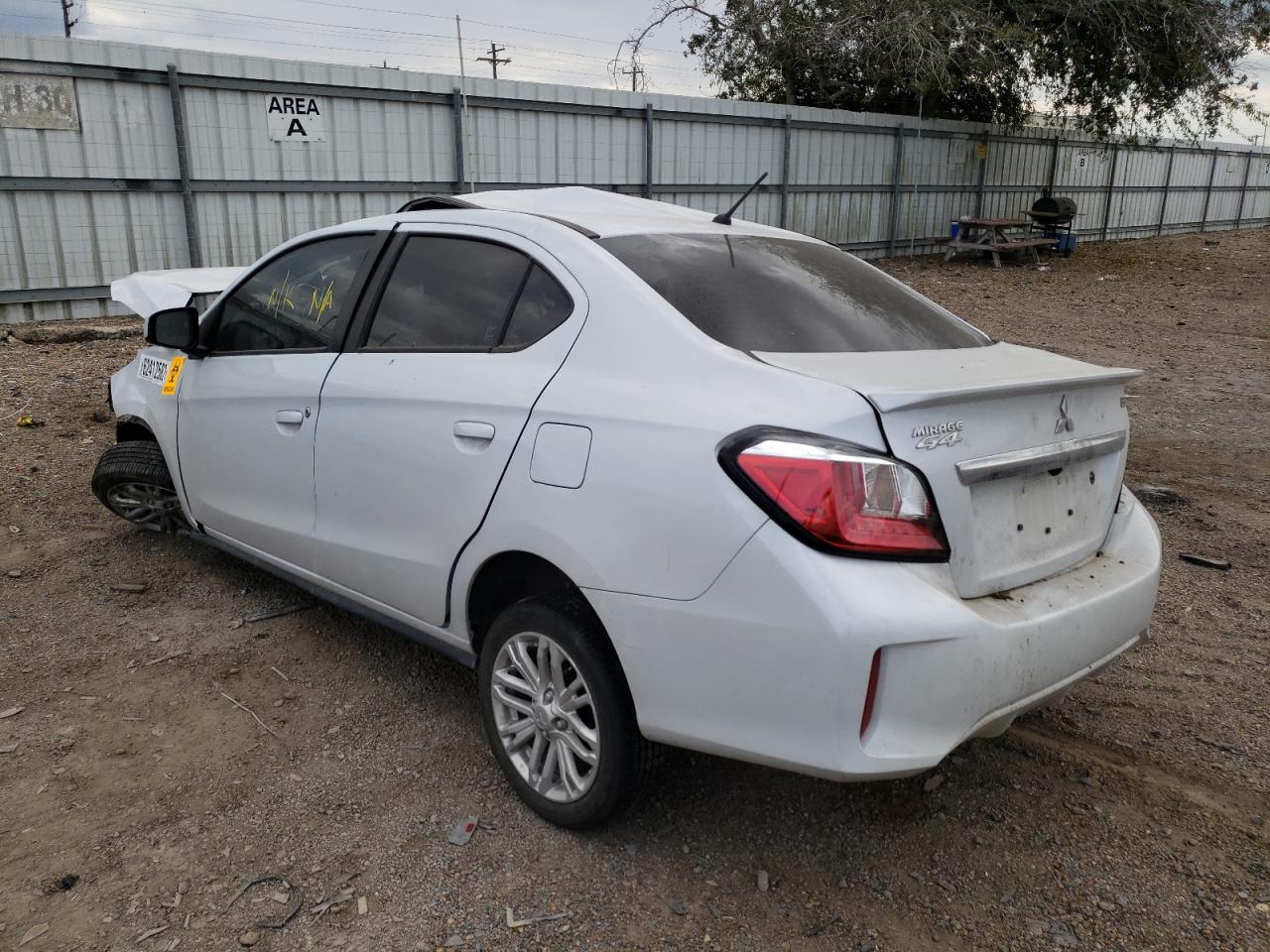 2022 MITSUBISHI MIRAGE G4 ES VIN:ML32FUFJ5NHF01057