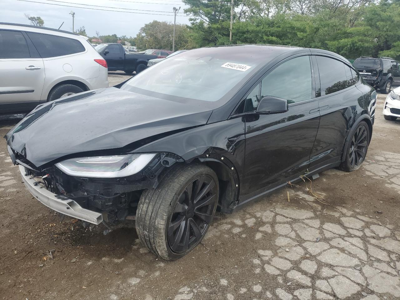 2022 TESLA MODEL X  VIN:7SAXCBE53NF358016