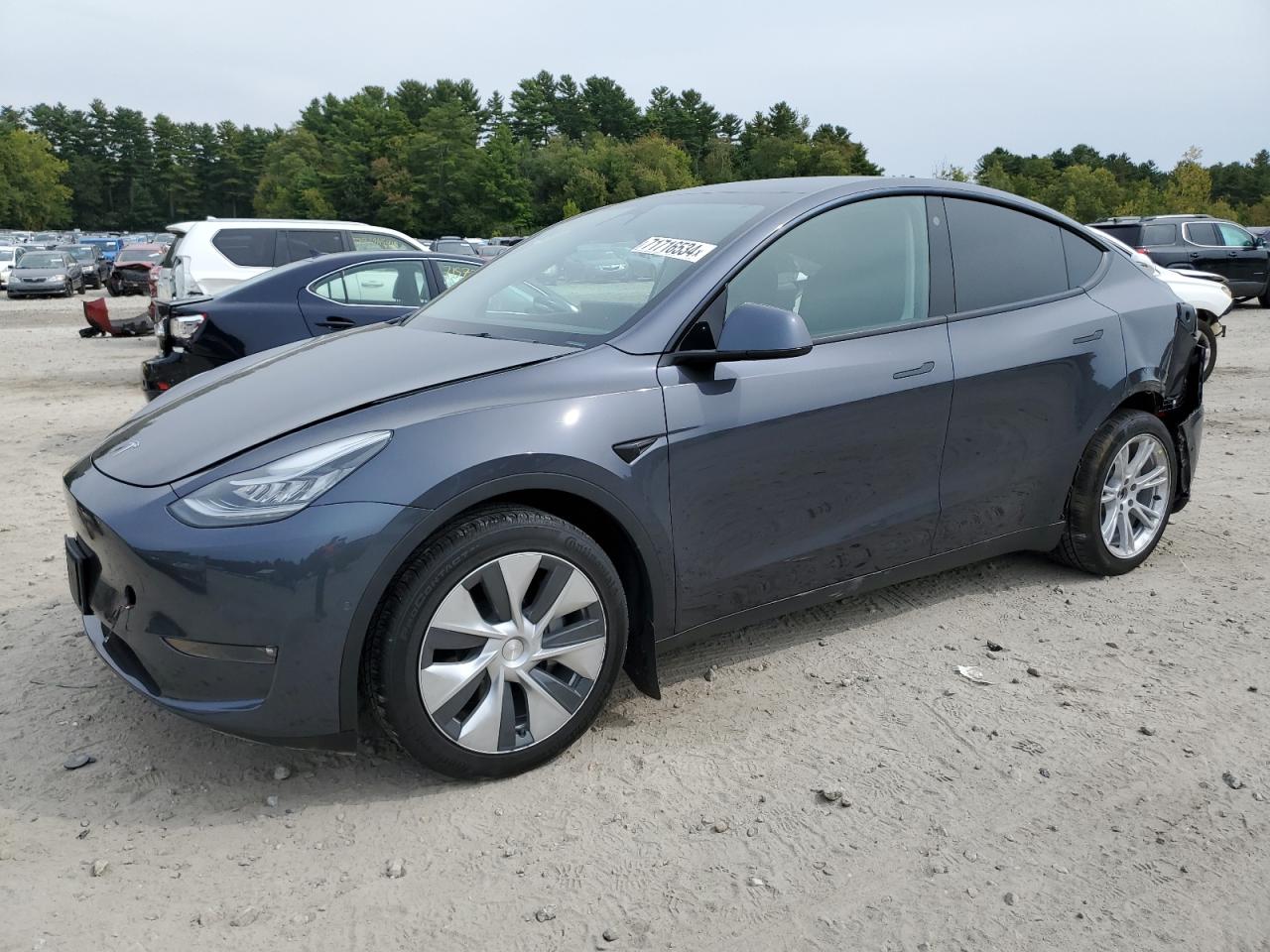 2022 TESLA MODEL Y  VIN:7SAYGDEE8NF427822