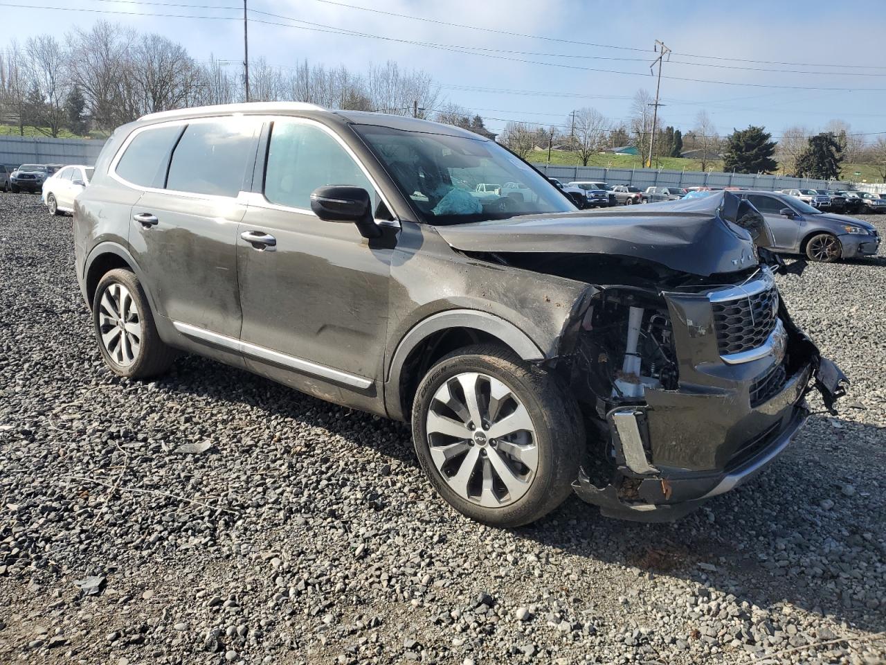 2022 KIA TELLURIDE S VIN:5XYP6DHC0NG300464