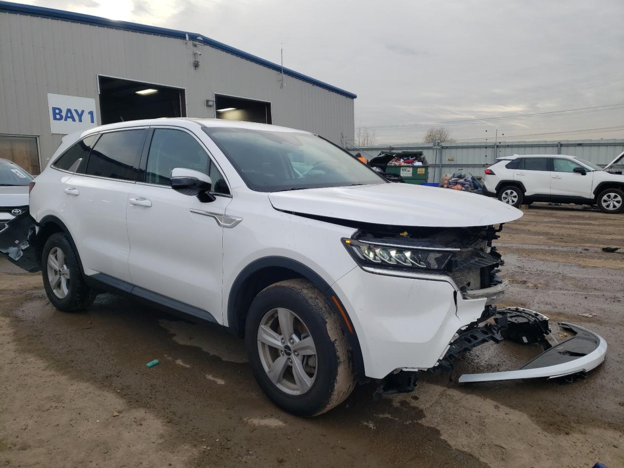 2022 KIA SORENTO LX VIN:5XYRGDLC1NG098330