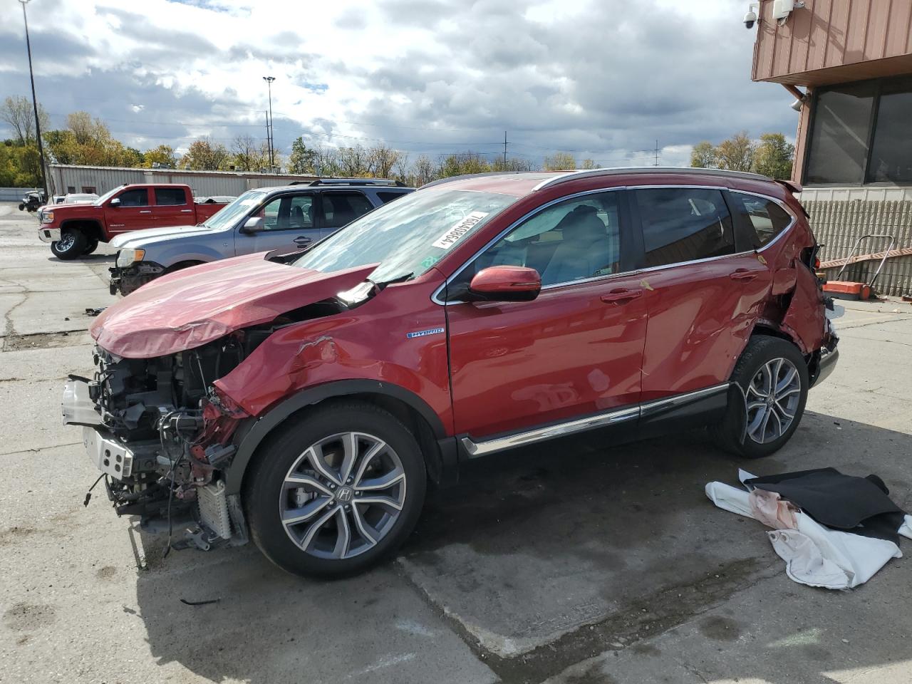 2022 HONDA CR-V TOURING VIN:5J6RT6H93NL017153