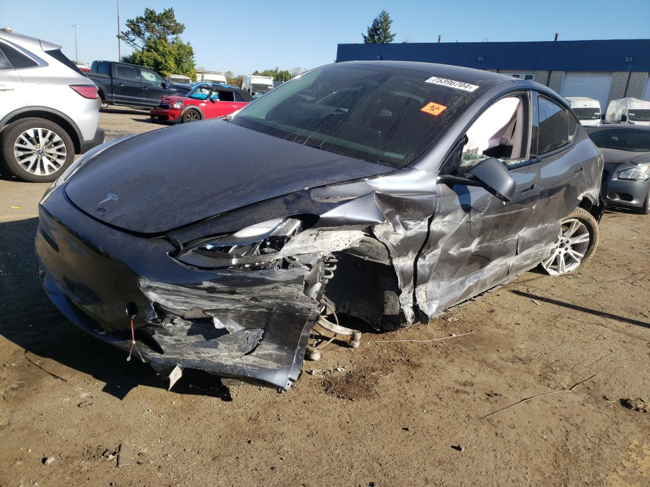 2023 TESLA MODEL Y  VIN:7SAYGDEE5PF811141