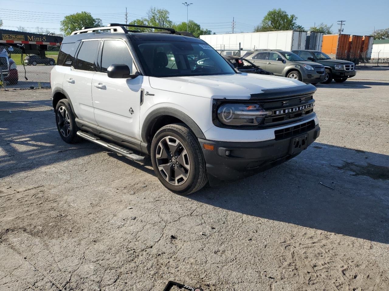 2022 FORD BRONCO SPORT OUTER BANKS VIN:3FMCR9C65NRD39802