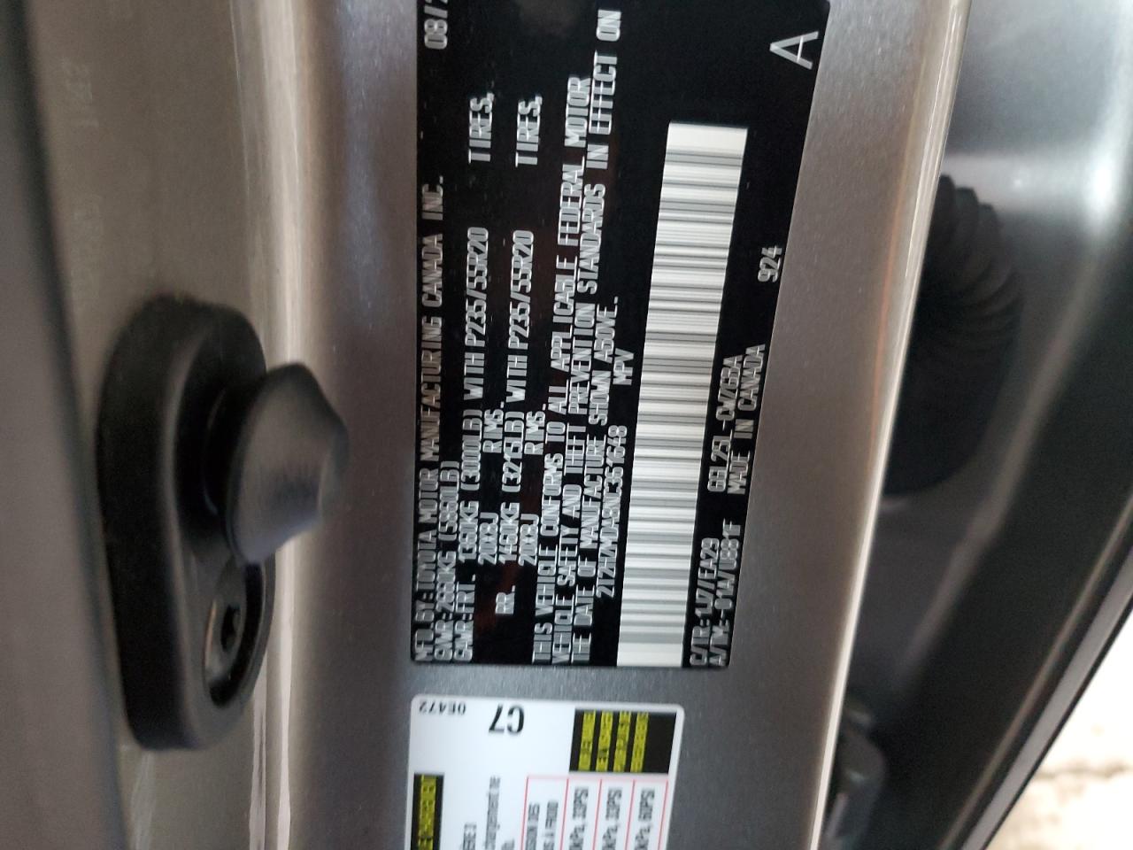 2022 LEXUS RX 350 VIN:2T2HZMDA8NC361648