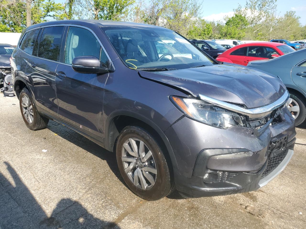 2022 HONDA PILOT EXL VIN:5FNYF6H51NB020450