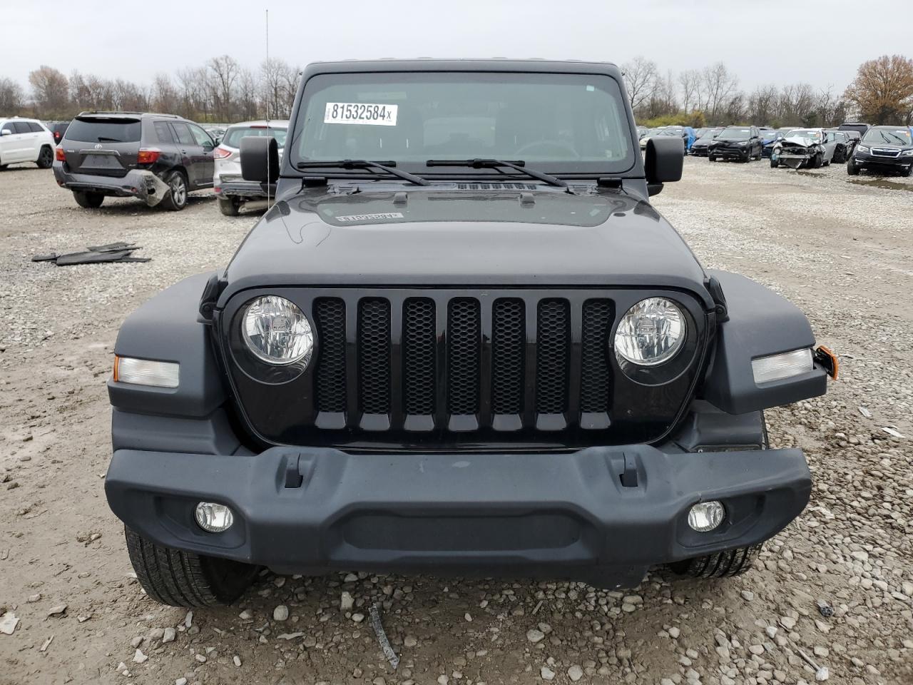 2022 JEEP WRANGLER UNLIMITED SPORT VIN:1C4HJXDN4NW144864