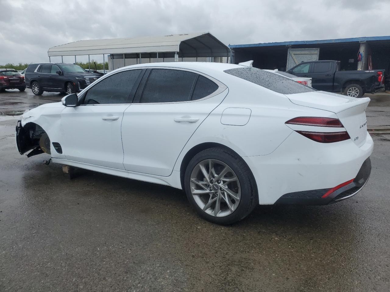 2022 GENESIS G70 BASE VIN:KMTG34TA1NU102975