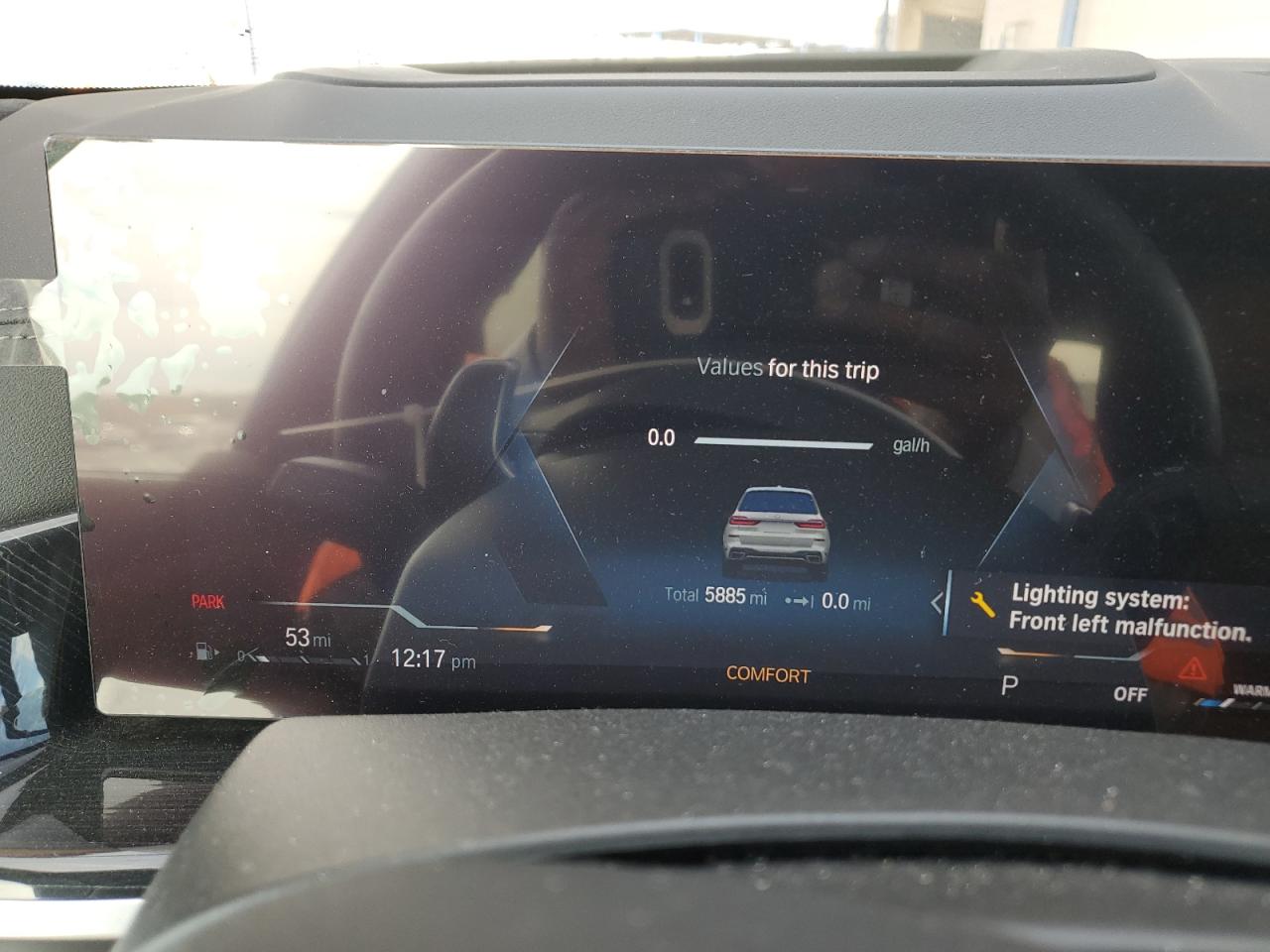 2023 BMW X7 XDRIVE40I VIN:5UX23EM08P9R66849