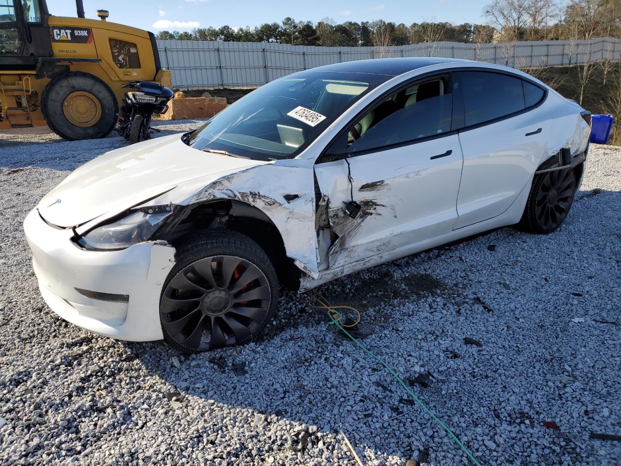2022 TESLA MODEL 3  VIN:5YJ3E1ECXNF254735