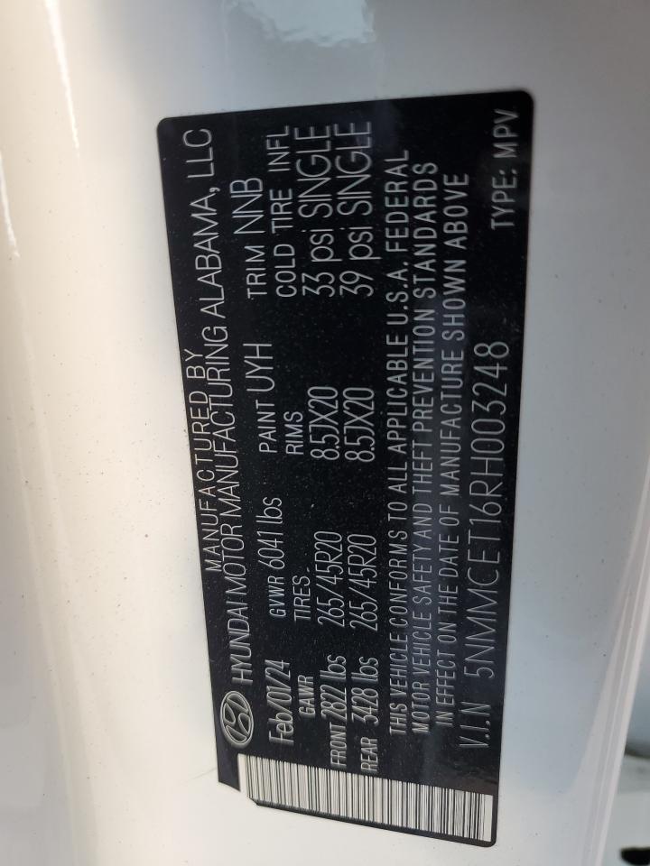 2024 GENESIS GV70 ADVANCED VIN:5NMMCET16RH003248