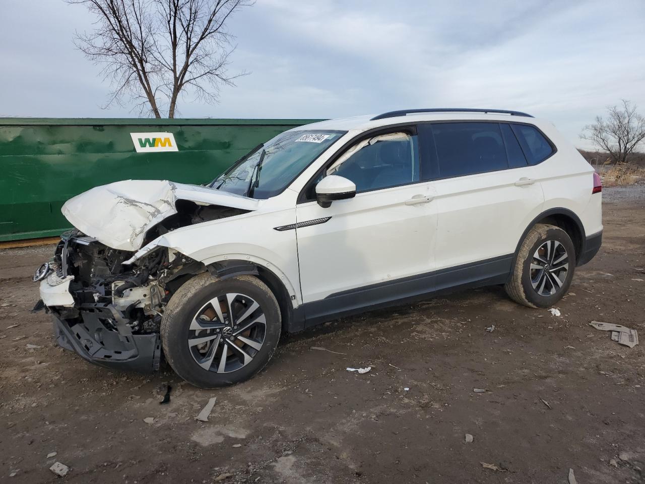 2023 VOLKSWAGEN TIGUAN S VIN:3VVRB7AX3PM016983