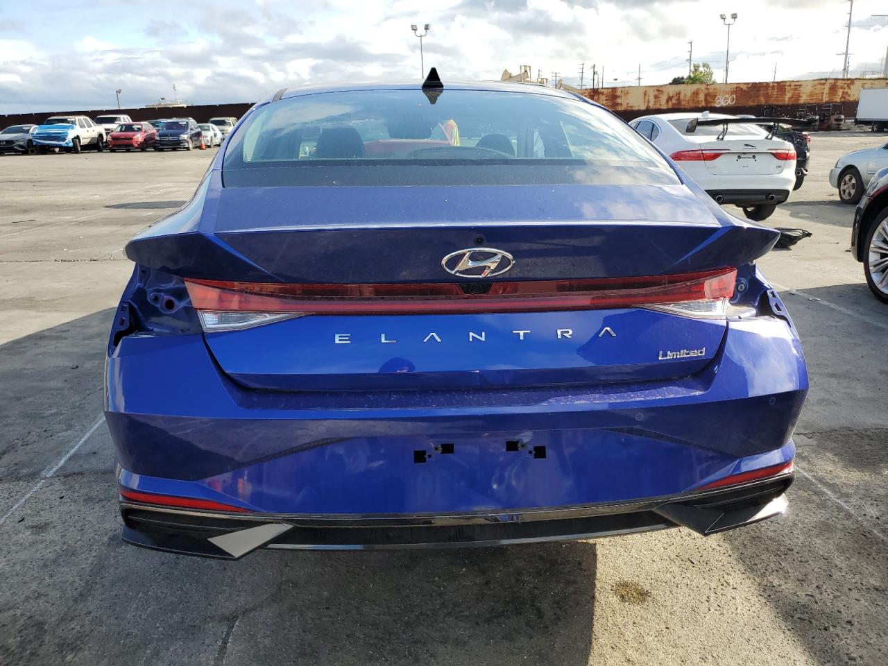 2022 HYUNDAI ELANTRA LIMITED VIN:KMHLP4AG2NU366243