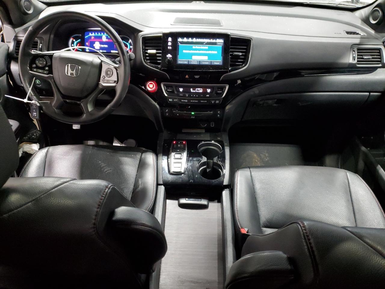 2022 HONDA PILOT BLACK VIN:5FNYF6H71NB041994