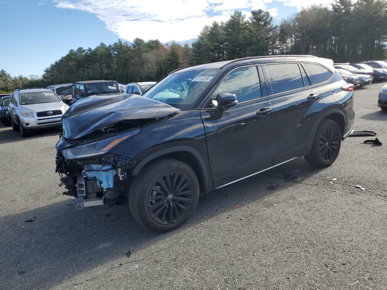 2024 TOYOTA HIGHLANDER LE VIN:5TDKDRBH9RS537559