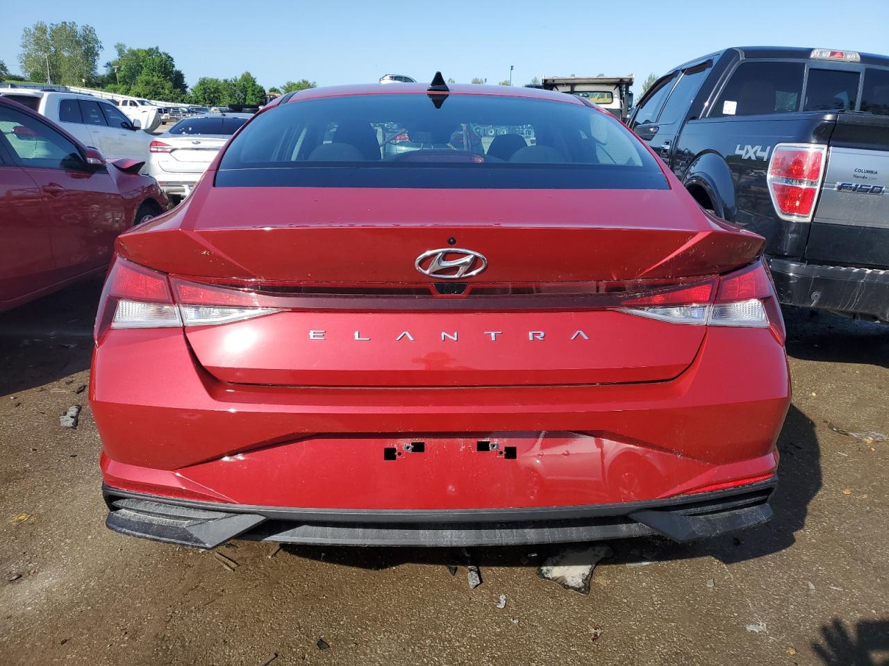 2023 HYUNDAI ELANTRA SEL VIN:KMHLM4AG9PU497844