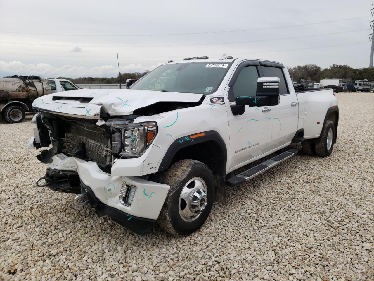 2022 GMC SIERRA K3500 DENALI VIN:1GT49WEY7NF191820