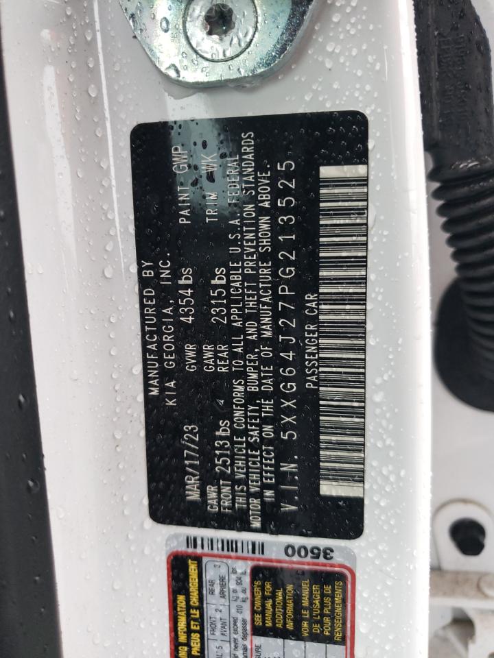 2023 KIA K5 GT LINE VIN:5XXG64J27PG213525