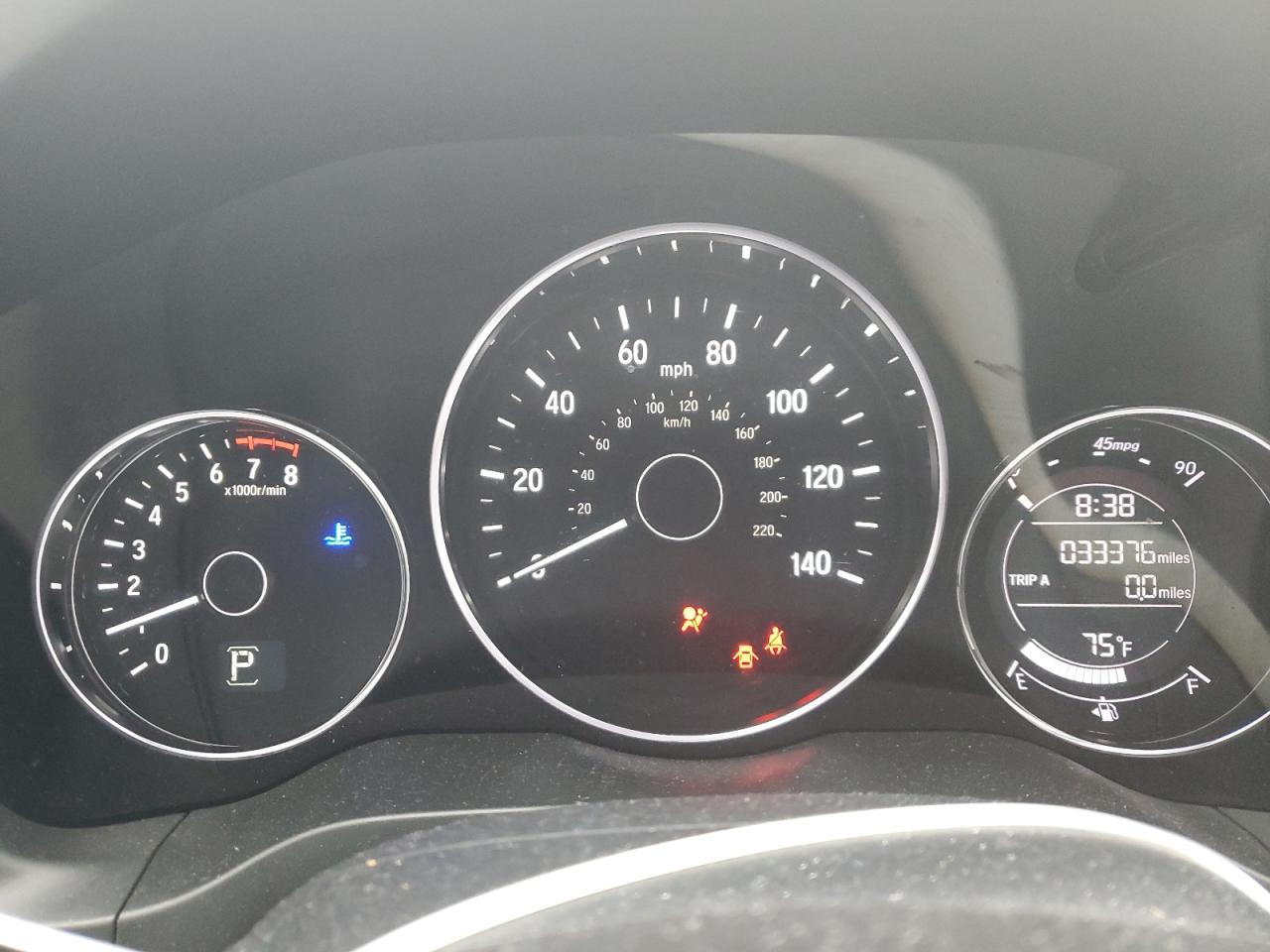 2022 HONDA HR-V SPORT VIN:3CZRU5H16NM724828
