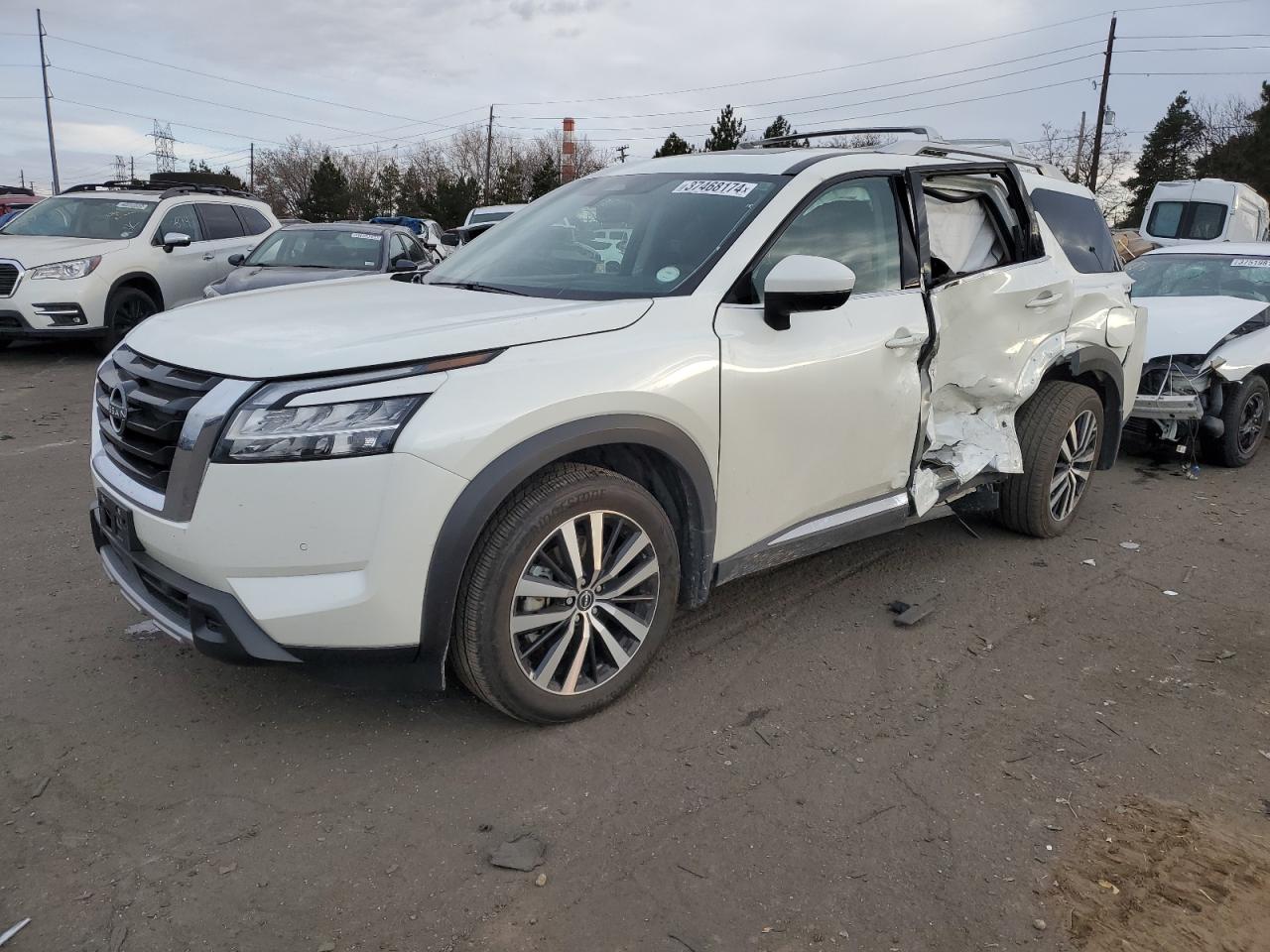 2023 NISSAN PATHFINDER PLATINUM VIN:5N1DR3DK8PC277908