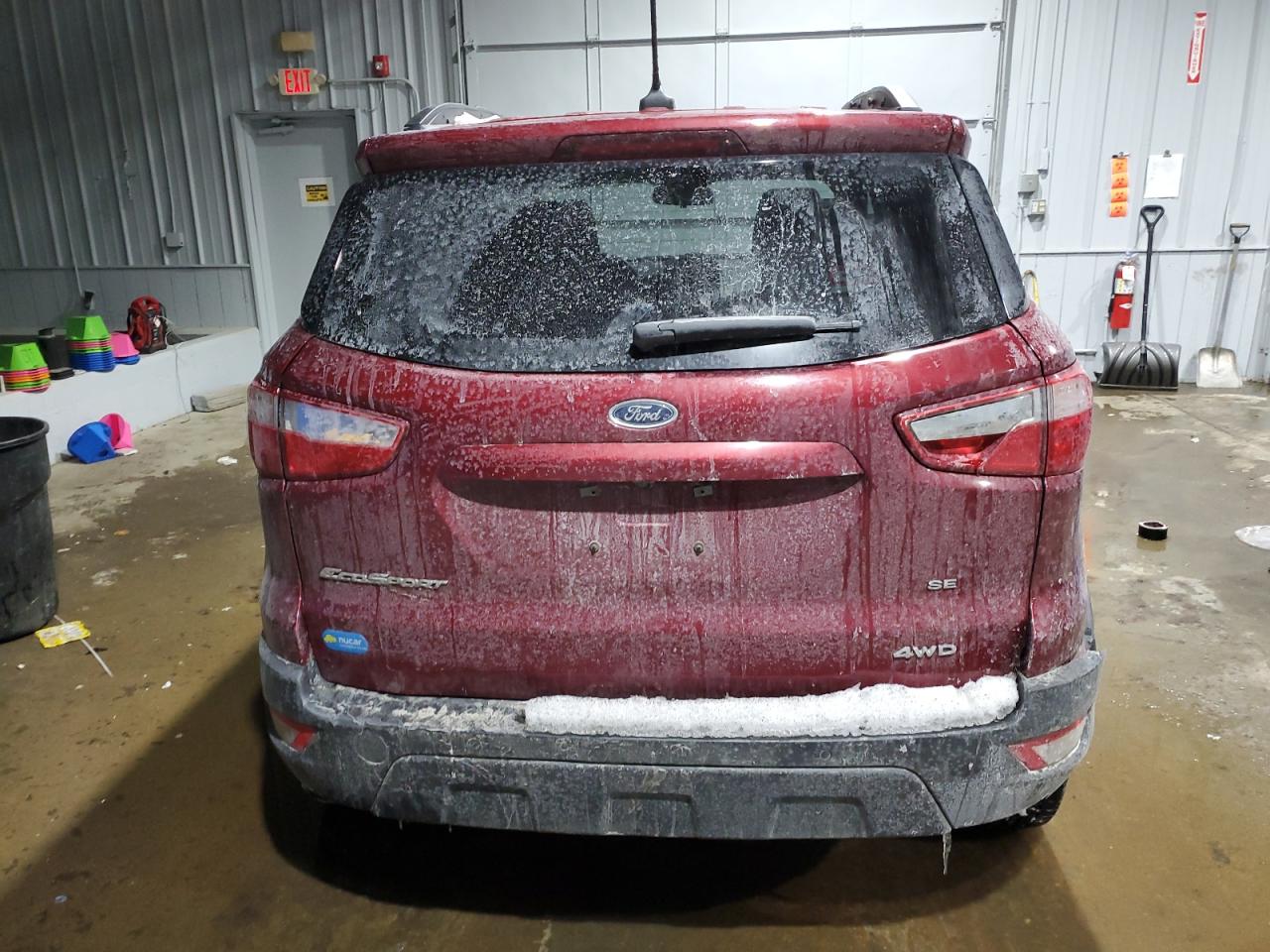 2022 FORD ECOSPORT SE VIN:MAJ6S3GL9NC462235