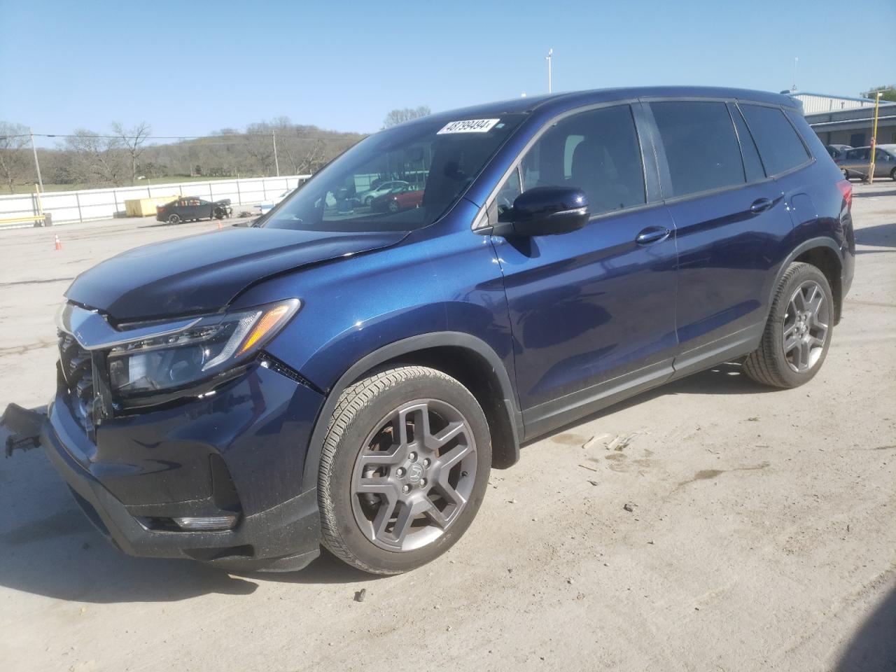 2022 HONDA PASSPORT EXL VIN:5FNYF7H50NB004407