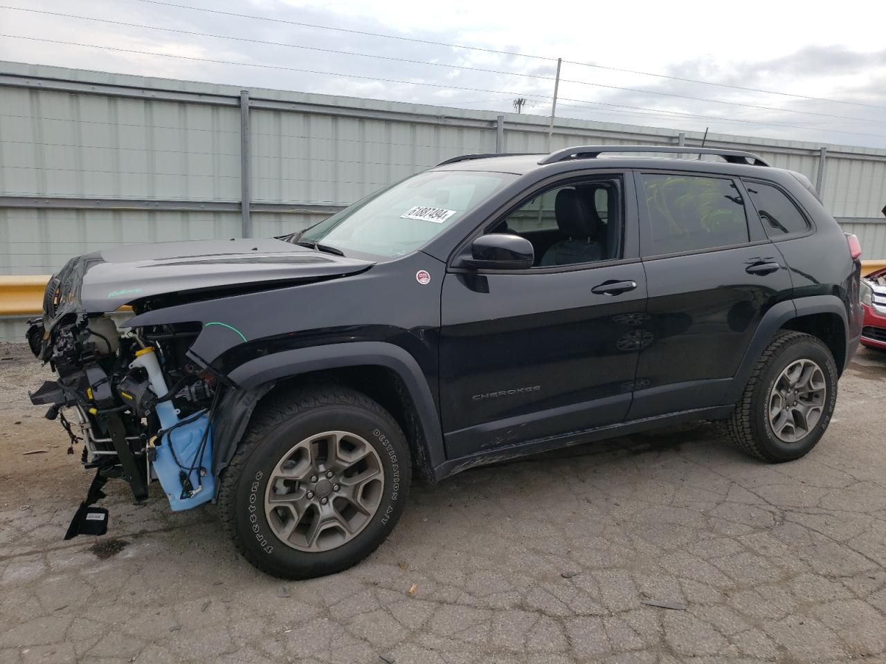 2022 JEEP CHEROKEE TRAILHAWK VIN:1C4PJMBX0ND541353