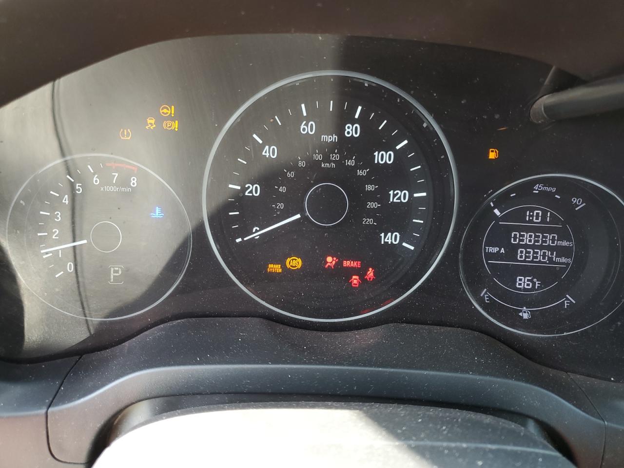 2022 HONDA HR-V LX VIN:3CZRU6H3XNM719414